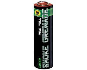 Green Black Cat Smoke Grenade (2min)